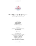 Men and Reproductive Health Programs: Influencing Gender Norms