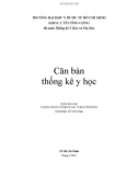 Căn bản thống kê y học