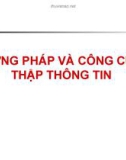 PHƯƠNG PHÁP VÀ CÔNG CỤ THU THẬP THÔNG TIN