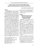 Đánh giá chất lượng cuộc sống bệnh nhân viêm cột sống dính khớp sử dụng bộ câu hỏi SF36