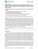 Application of numerical models in estimating particulate matter emissions (PM2.5 and PM10) from road traffic: A case study in Ha Noi, Viet Nam