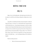 BỎNG TRẺ EM (Kỳ 1)