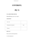 COVERSYL (Kỳ 1)