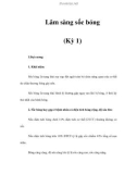 Lâm sàng sốc bỏng (Kỳ 1)