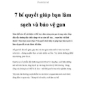 7 bí quyết giúp bạn làm sạch và bảo vệ gan