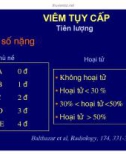 Viêm tụy cấp và mãn tính part 5