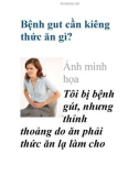 bệnh gut cần kiêng thưc ăn.