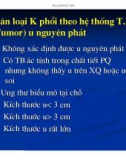 Giải phẫu bênh - Ung thư phổi và ung thư thận part 4