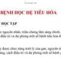 Bài giảng Bệnh học hệ tiêu hóa