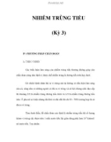 NHIỄM TRÙNG TIỂU (Kỳ 3)