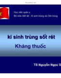 Kí sinh trùng sốt rét kháng thuốc