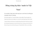 Đông trùng hạ thảo ‘made in Việt Nam'