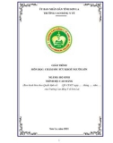 Giáo trình Chăm sóc sức khoẻ người lớn (Ngành: Hộ sinh - Cao đẳng) - Trường Cao đẳng Y tế Sơn La