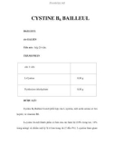 CYSTINE B6 BAILLEUL