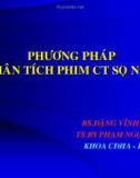 Phân tích phim CT sọ não