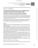 A randomized controlled trial to improve engagement of hospitalized patients with their patient portals