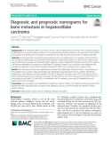 Diagnostic and prognostic nomograms for bone metastasis in hepatocellular carcinoma