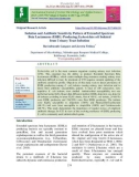 Isolation and antibiotic sensitivity pattern of extended spectrum beta lactamases (ESBL) producing escherichia coli isolated from urinary tract infection