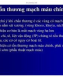 Đại cương về cấp cứu chấn thương cơ quan vận động (Phần 5)