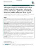 The SystHERs registry: An observational cohort study of treatment patterns and outcomes in patients with human epidermal growth factor receptor 2–positive metastatic breast cancer