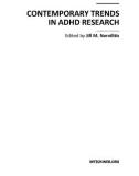 CONTEMPORARY TRENDS IN ADHD RESEARCH