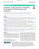 Evaluation of NID2 promoter methylation for screening of Oral squamous cell carcinoma