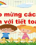 Bài giảng môn Toán lớp 2 sách Cánh diều - Bài 50: Ôn tập