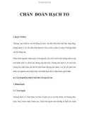 CHẨN ĐOÁN HẠCH TO