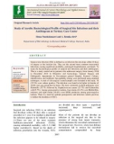 Study of aerobic bacteriological profile of surgical site infections and their antibiogram at Tertiary care center