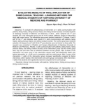 Evaluating results of trial application of some clinical teaching - Learning methods for medical students of Haiphong University of Medicine and Pharmacy