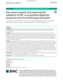 Pan-cancer analysis and experimental validation of DTL as a potential diagnosis, prognosis and immunotherapy biomarker