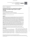 Evaluating the impact of a computerized surveillance algorithm and decision support system on sepsis mortality