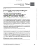 Framework of the Centralized Interactive Phenomics Resource (CIPHER) standard for electronic health data-based phenomics knowledgebase