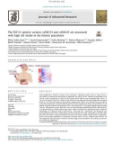 The FGF-21 genetic variants rs838133 and rs838145 are associated with high salt intake in the Emirati population