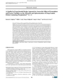 A quality by experimental design approach to assess the effect of formulation and process variables on the extrusion and spheronization of drug-loaded pellets containing polyplasdone® XL-10