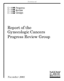 Report of the Gynecologic Cancers Progress Review Group