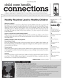 Healthy Routines Lead to Healthy Children