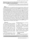 Method development for the determination of metformin in human plasma by capillary zone electrophoresis