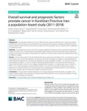 Overall survival and prognostic factors prostate cancer in Kurdistan Province-Iran: A population-based study (2011-2018)