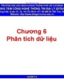 Bài giảng ArcGIS cơ bản (ArcGIS 9.x) - Chương 6: Phân tích dữ liệu