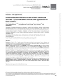 Development and validation of the PEPPER framework (Prenatal Exposure PubMed ParsER) with applications to food additives