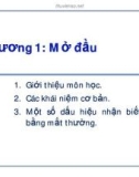 Bài giảng Tinh thể - Khoáng vật - Thạch học - Chương 1: Mở đầu