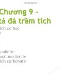 Bài giảng Tinh thể - Khoáng vật - Thạch học - Chương 9: Mô tả đá trầm tích