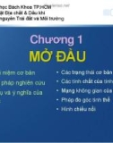 Bài giảng Tinh thể - Khoáng vật - Chương 1: Mở đầu