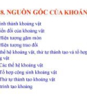 Bài giảng Tinh thể - Khoáng vật: Chương 8 - Võ Viết Văn