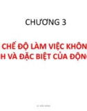 Bài giảng Khai thác hệ động lực tàu thủy - Chương 3.1: Các chế độ làm việc không ổn định và đặc biệt của động cơ