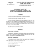 Thông tư Số : 129/2004/NĐ-CP Quy định chi tiết và hướng dẫn thi hành một số điều của Luật Kế toán áp dụng trong hoạt động kinh doanh