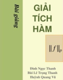 Bài giảng Giải tích hàm - Đinh Ngọc Thanh, Bùi Lê Trọng Thanh, Huỳnh Quang Vũ