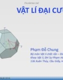 Bài giảng Vật lý đại cương: Chương 5 - Phạm Đỗ Chung