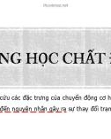 Bài giảng Vật lý 1 - Chương 1.1: Động học chất điểm